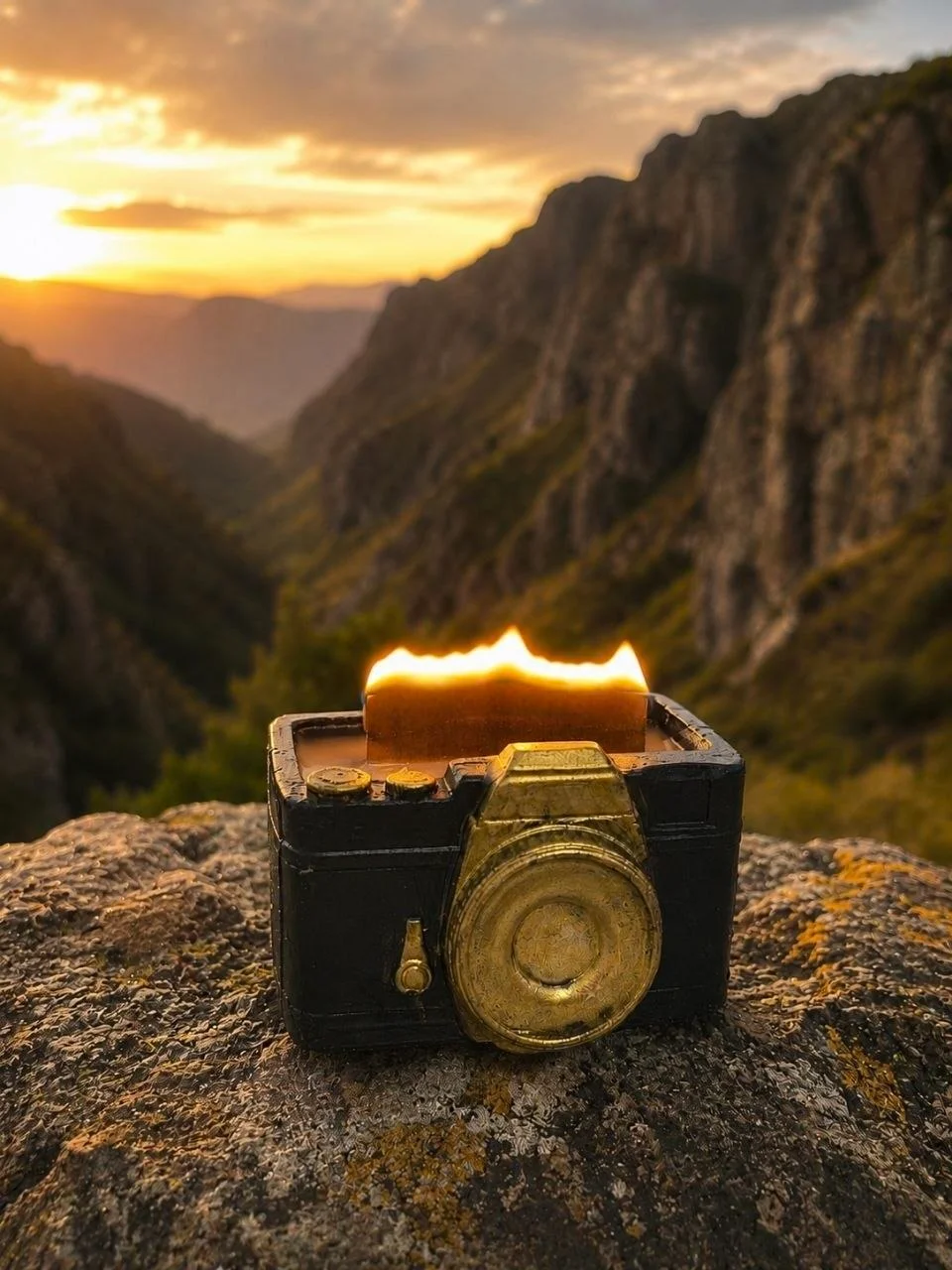 Фотокамера гипсовая
