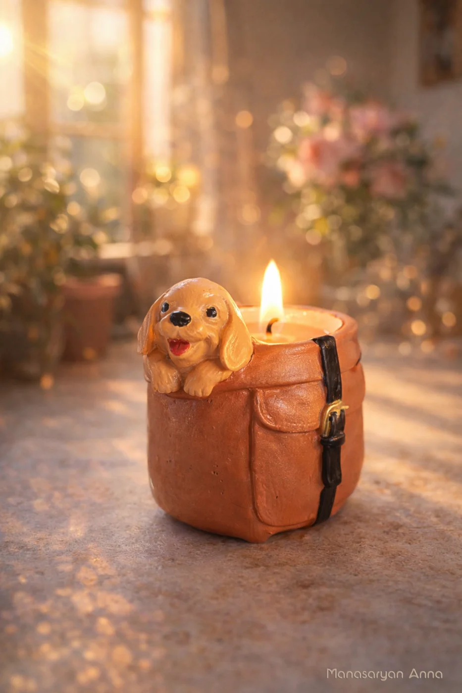 Собачка в рюкзаке